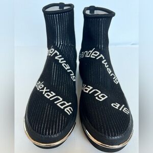 Alexander Wang Pia Logo Knit Sneaker
